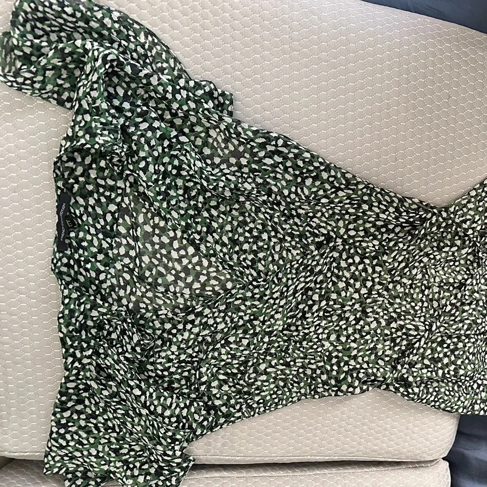 French Connection summer dress Missing belt and inner - Picture 2 of 5